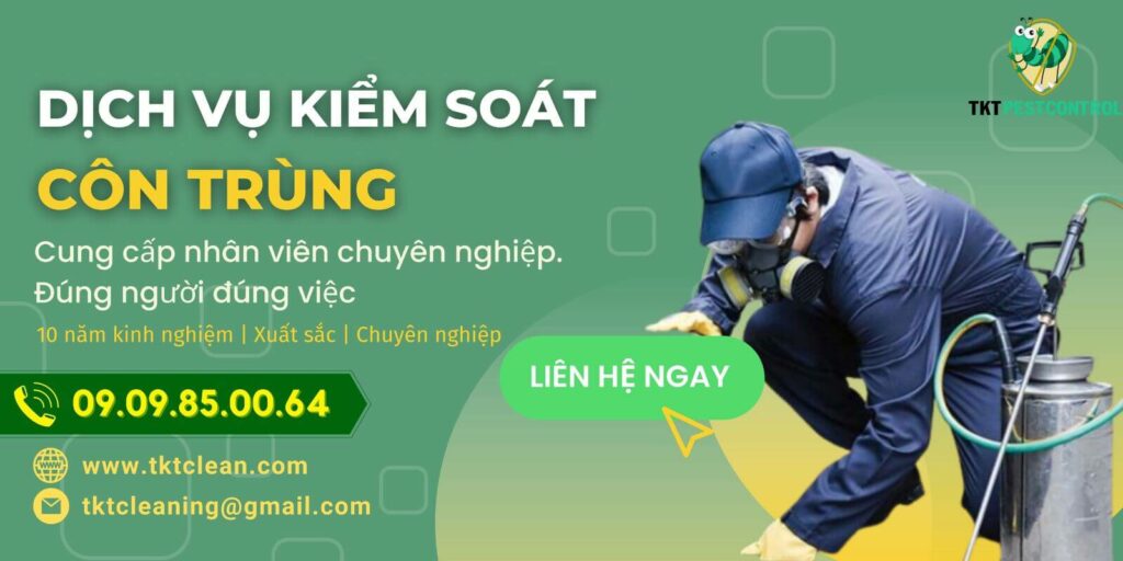 Dịch vụ kiểm soát côn trùng