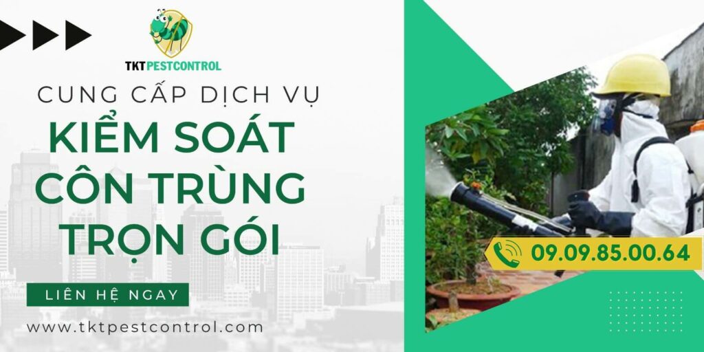  Dịch vụ kiểm soát côn trùng