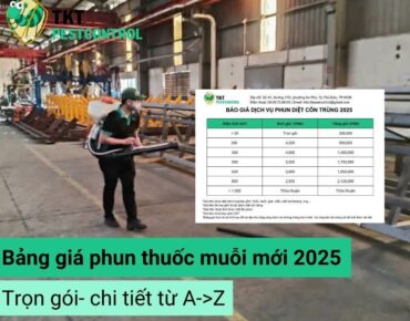Bảng giá phun thuốc muỗi